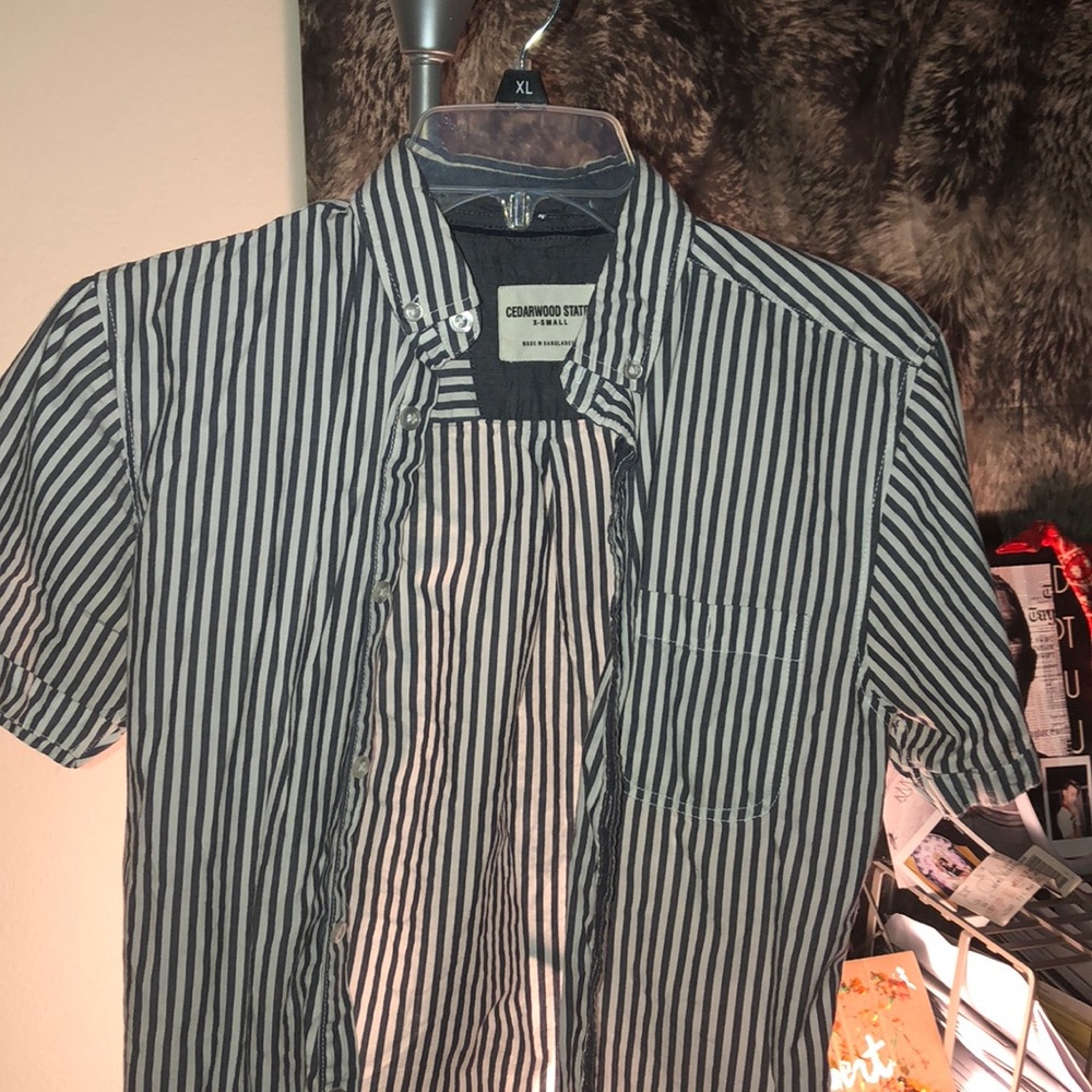 XS Short Sleeve Button Up